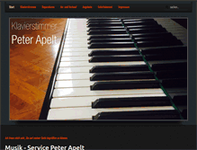 Tablet Screenshot of apelt-klaviere.de
